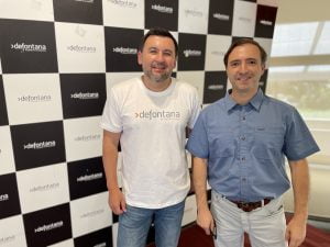  Diego González, CEO Defontana y Cristian Porflitt. CEO VirtualPOS